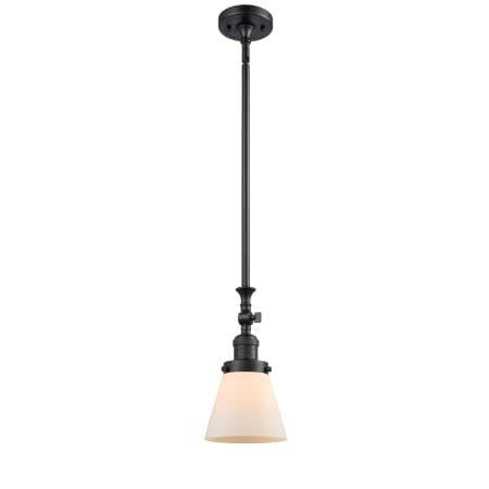 A large image of the Innovations Lighting 206 Small Cone Innovations Lighting 206 Small Cone