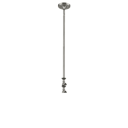 A large image of the Innovations Lighting 206 Bellmont Brushed Satin Nickel / Matte White