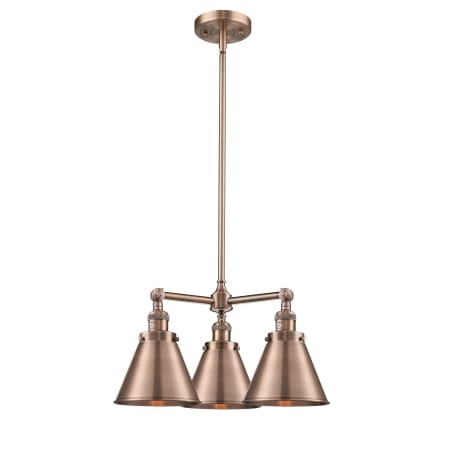 A large image of the Innovations Lighting 207 Appalachian Antique Copper