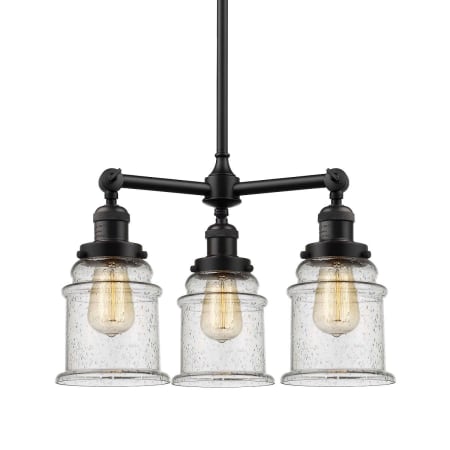A large image of the Innovations Lighting 207 Canton Oil Rubbed Bronze / Seedy
