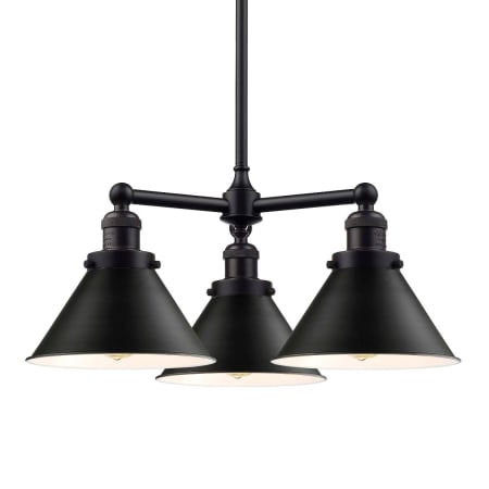 A large image of the Innovations Lighting 207 Briarcliff Oil Rubbed Bronze / Oil Rubbed Bronze