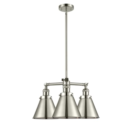 A large image of the Innovations Lighting 207 Appalachian Polished Nickel