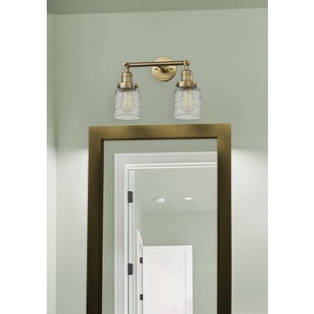 A large image of the Innovations Lighting 208-10-16 Bell Vanity Alternate Image