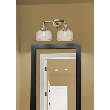 A large image of the Innovations Lighting 208-12-19 Bell Vanity Alternate Image