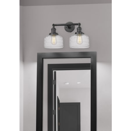 A large image of the Innovations Lighting 208-12-19 Bell Vanity Alternate Image