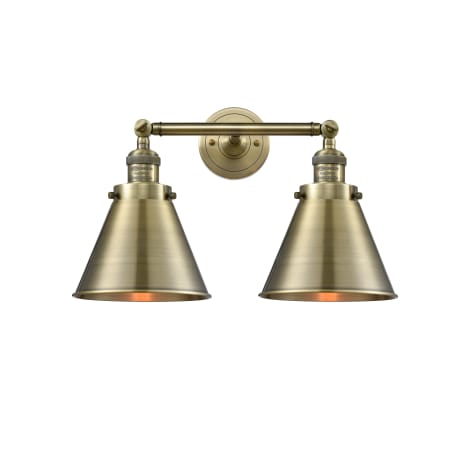 A large image of the Innovations Lighting 208 Appalachian Antique Brass