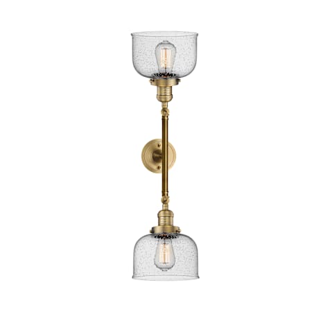 A large image of the Innovations Lighting 208 Large Bell Alternate Image
