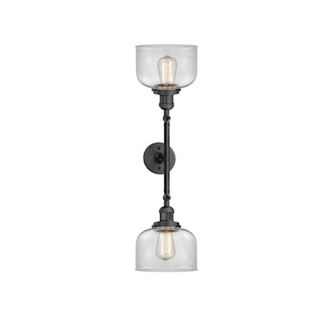 A large image of the Innovations Lighting 208 Large Bell Alternate Image