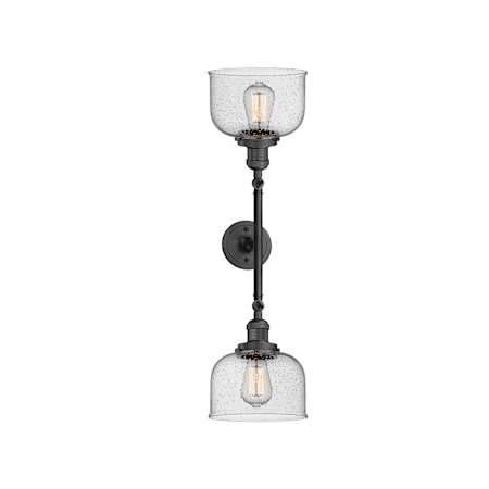 A large image of the Innovations Lighting 208 Large Bell Alternate Image