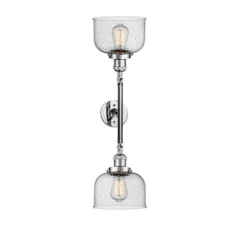 A large image of the Innovations Lighting 208 Large Bell Alternate Image