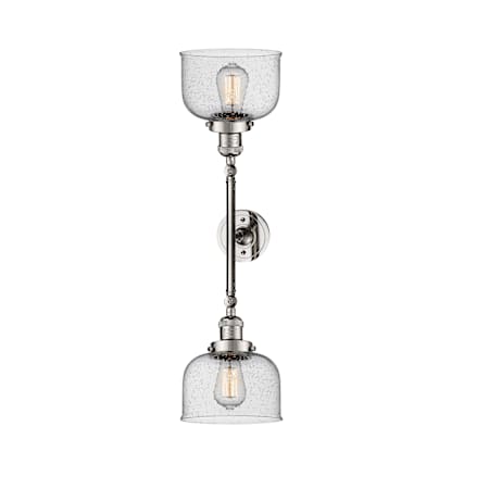 A large image of the Innovations Lighting 208 Large Bell Alternate Image