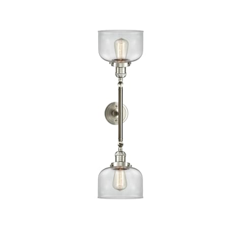 A large image of the Innovations Lighting 208 Large Bell Alternate Image