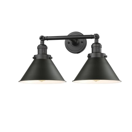 A large image of the Innovations Lighting 208 Briarcliff Oil Rubbed Bronze / Metal