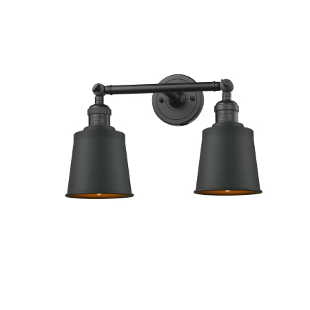 A large image of the Innovations Lighting 208 Addison Oiled Rubbed Bronze