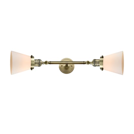 A large image of the Innovations Lighting 208 Small Cone Alternate Image