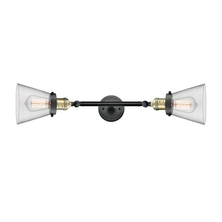 A large image of the Innovations Lighting 208 Small Cone Alternate Image