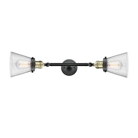 A large image of the Innovations Lighting 208 Small Cone Alternate Image