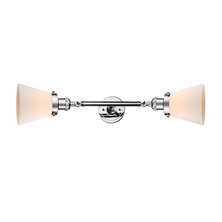 A large image of the Innovations Lighting 208 Small Cone Alternate Image