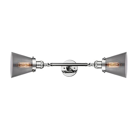A large image of the Innovations Lighting 208 Small Cone Alternate Image