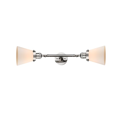A large image of the Innovations Lighting 208 Small Cone Alternate Image