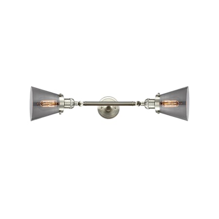 A large image of the Innovations Lighting 208 Small Cone Alternate Image