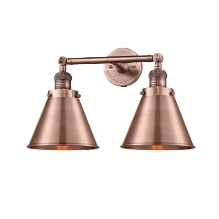 A large image of the Innovations Lighting 208L Appalachian Antique Copper