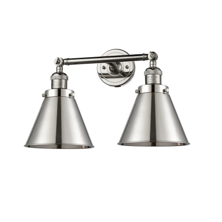 A large image of the Innovations Lighting 208L Appalachian Polished Nickel