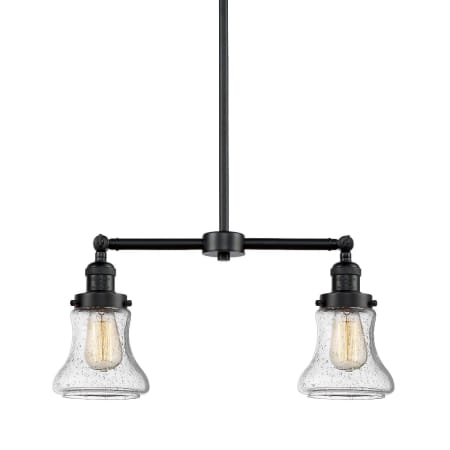 A large image of the Innovations Lighting 209 Bellmont Oil Rubbed Bronze / Seedy