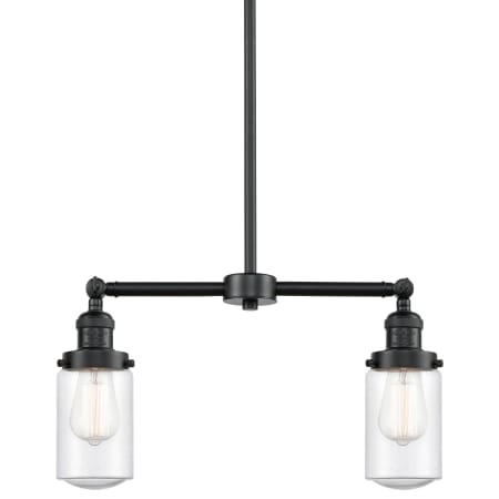 A large image of the Innovations Lighting 209 Dover Oil Rubbed Bronze / Seedy