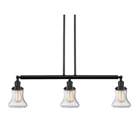 A large image of the Innovations Lighting 213-S Bellmont Oil Rubbed Bronze / Seedy
