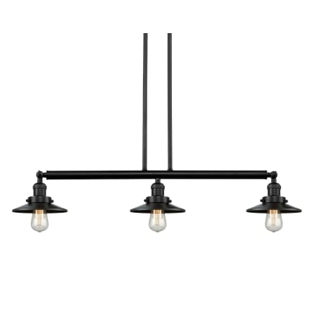 A large image of the Innovations Lighting 213-S Railroad Oil Rubbed Bronze / Oil Rubbed Bronze