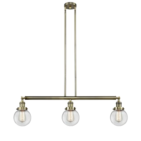 A large image of the Innovations Lighting 213-S-6 Beacon Alternate Image