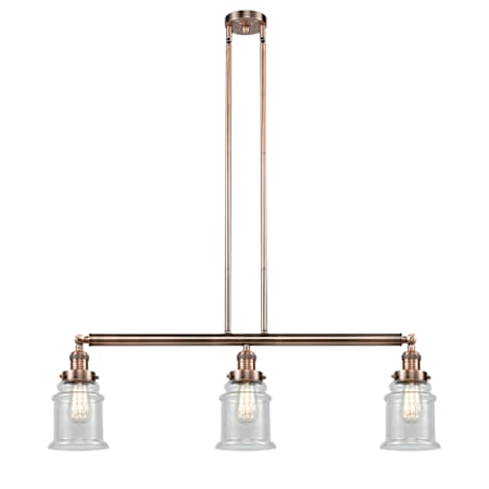 A large image of the Innovations Lighting 213-S Canton Alternate Image
