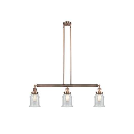 A large image of the Innovations Lighting 213-S Canton Alternate Image