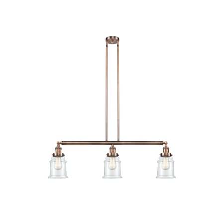 A large image of the Innovations Lighting 213-S Canton Alternate Image
