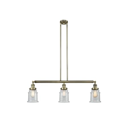 A large image of the Innovations Lighting 213-S Canton Alternate Image