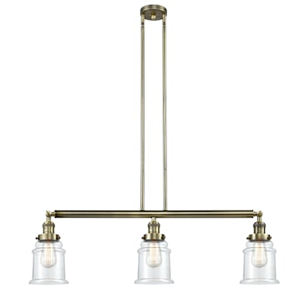 A large image of the Innovations Lighting 213-S Canton Alternate Image