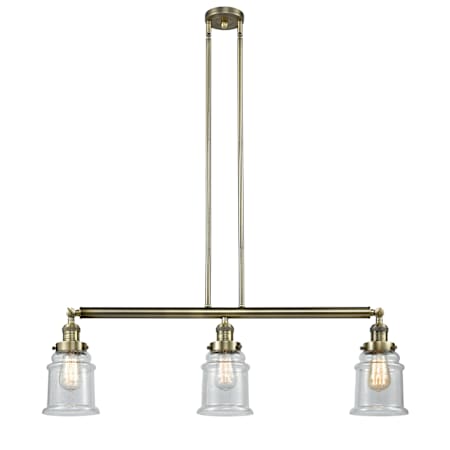 A large image of the Innovations Lighting 213-S Canton Alternate Image
