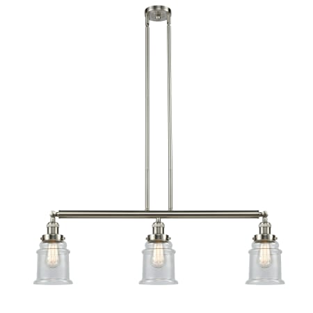 A large image of the Innovations Lighting 213-S Canton Innovations Lighting-213-S Canton-Full Product Image