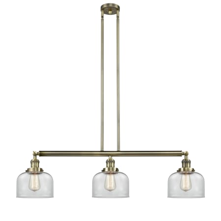 A large image of the Innovations Lighting 213-S Large Bell Innovations Lighting-213-S Large Bell-Full Product Image