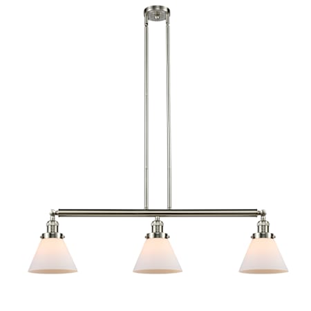 A large image of the Innovations Lighting 213-S Large Cone Alternate Image