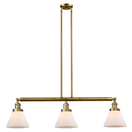 A large image of the Innovations Lighting 213-S Large Cone Alternate Image