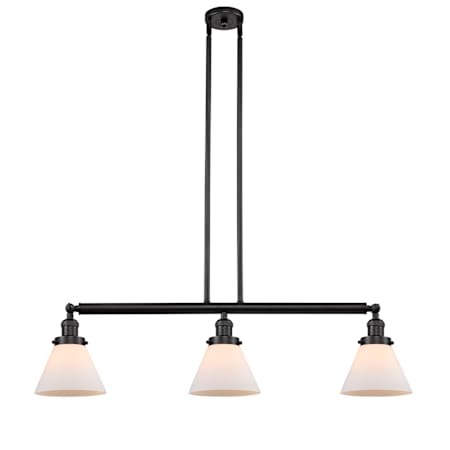 A large image of the Innovations Lighting 213-S Large Cone Alternate Image