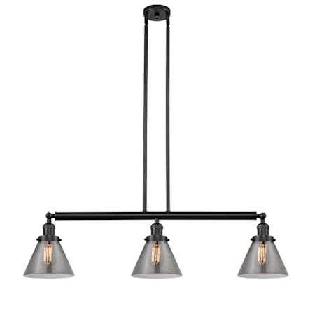 A large image of the Innovations Lighting 213-S Large Cone Alternate Image