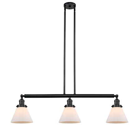 A large image of the Innovations Lighting 213-S Large Cone Alternate Image