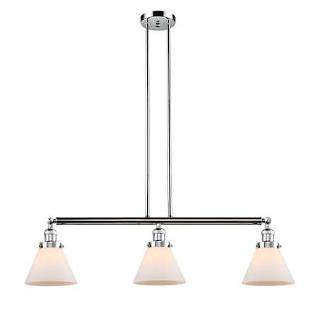 A large image of the Innovations Lighting 213-S Large Cone Alternate Image