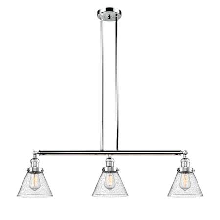 A large image of the Innovations Lighting 213-S Large Cone Alternate Image