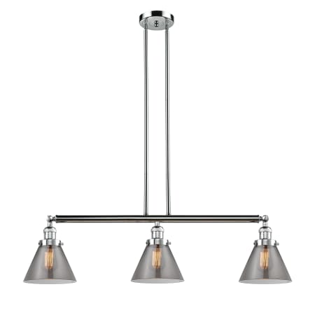 A large image of the Innovations Lighting 213-S Large Cone Innovations Lighting-213-S Large Cone-Full Product Image