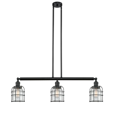 A large image of the Innovations Lighting 213-S Small Bell Cage Innovations Lighting-213-S Small Bell Cage-Full Product Image