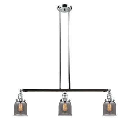 A large image of the Innovations Lighting 213-S Small Bell Innovations Lighting-213-S Small Bell-Full Product Image